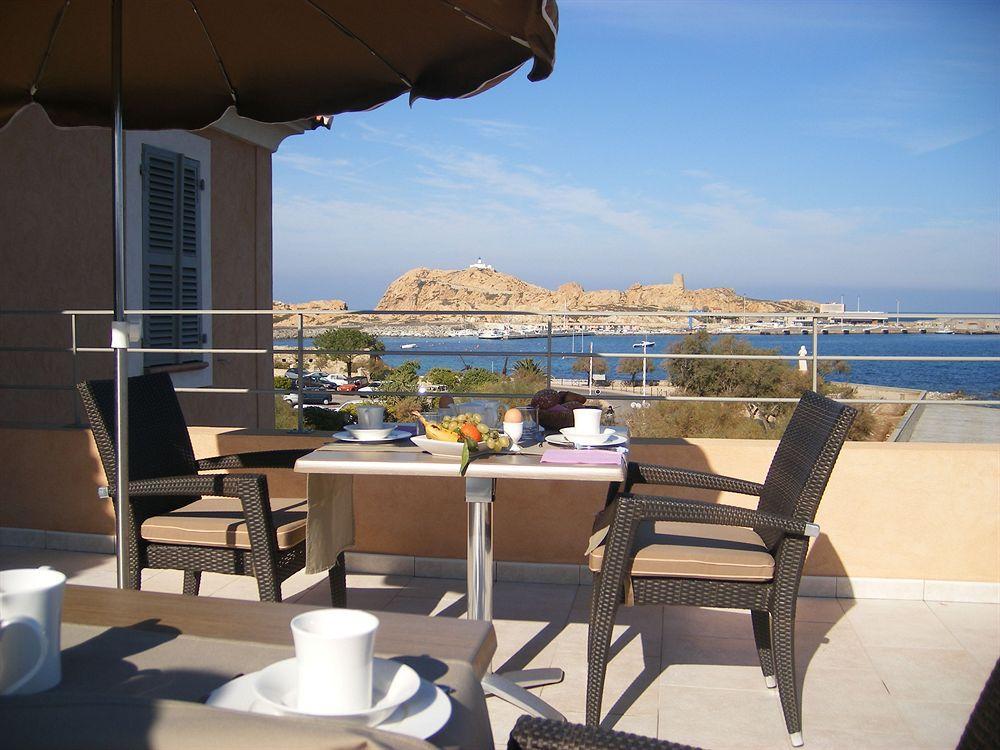 Perla Rossa Hotel LʼÎle-Rousse Eksteriør billede