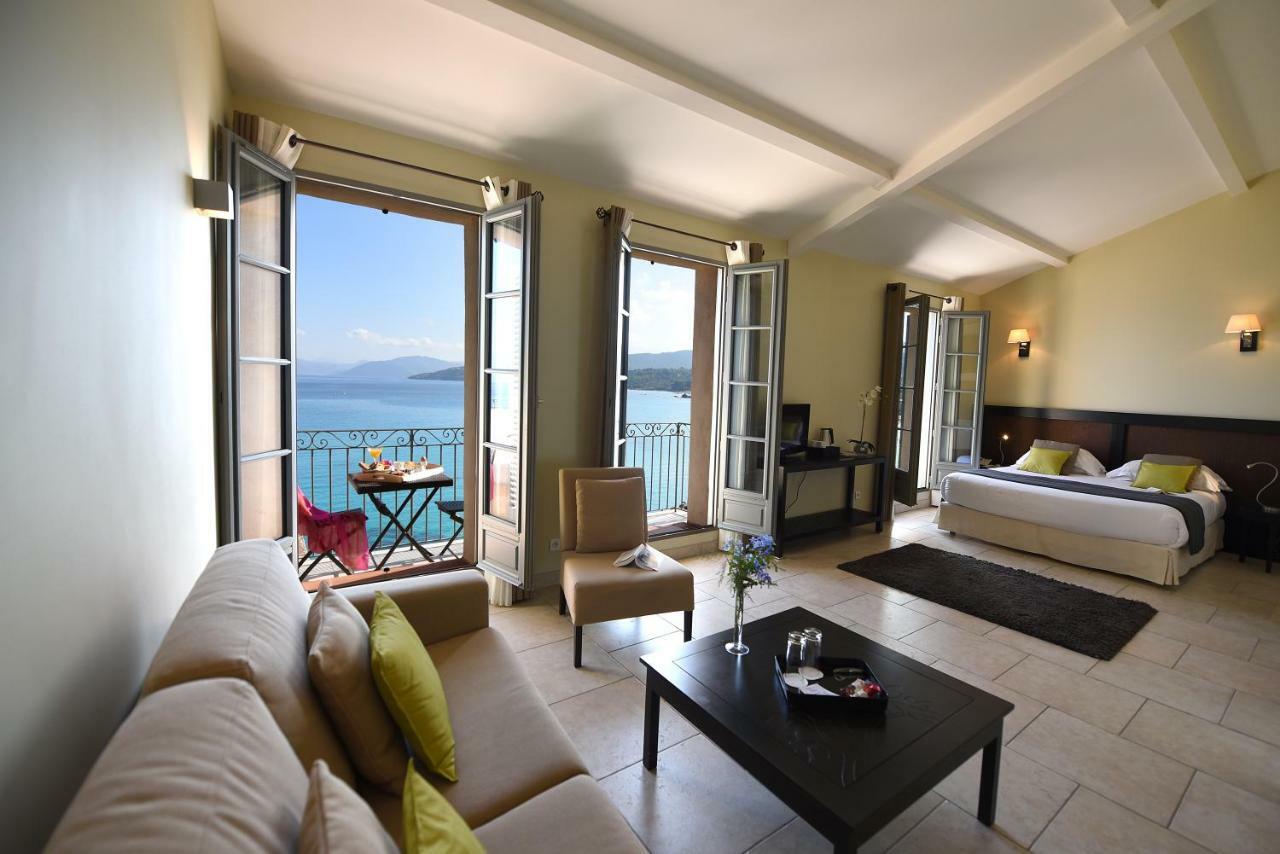 Perla Rossa Hotel LʼÎle-Rousse Eksteriør billede
